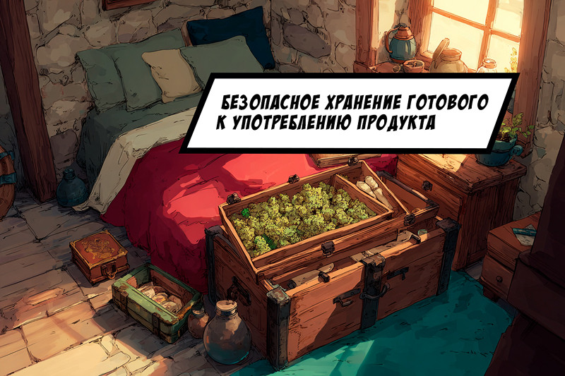 Тайник для конопли